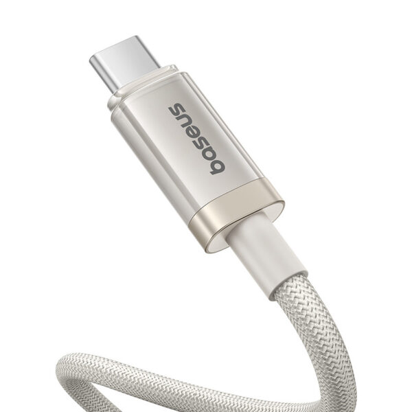 Baseus  1Meter 100W Titanium Alloy Type-C to Type-C Fast Charging Cable - Image 3