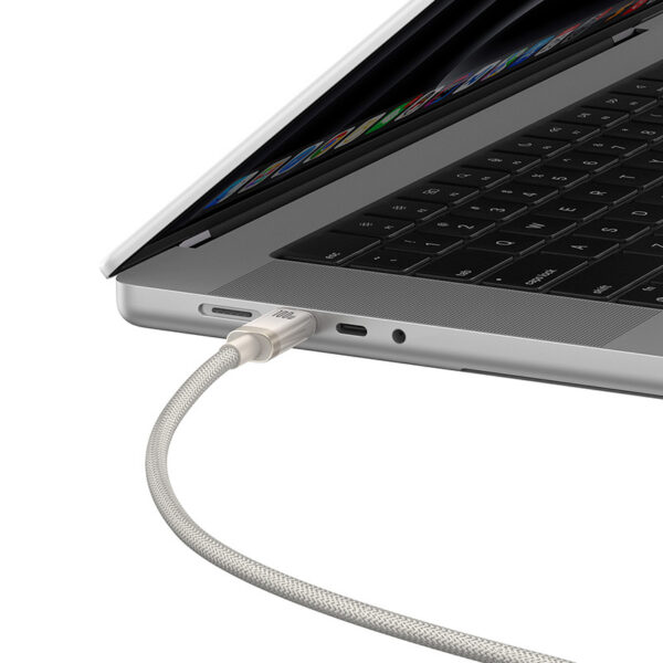Baseus  1Meter 100W Titanium Alloy Type-C to Type-C Fast Charging Cable - Image 6