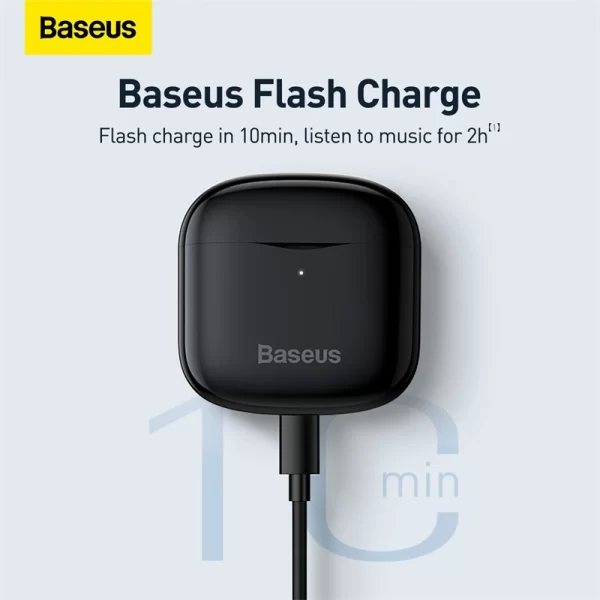 Baseus True Wireless Earphones Bowie E3 - Black - NGTW080001 A00023902112-Z1 Baseuscolombo