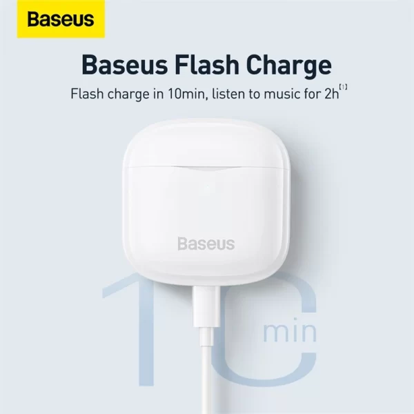 Baseus True Wireless Earphones Bowie E3 - White - NGTW080002 A00023902212-Z1 Baseuscolombo
