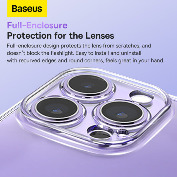 Baseus iPhone 12 Crystal Magnetic Phone Case Transparent - Image 11