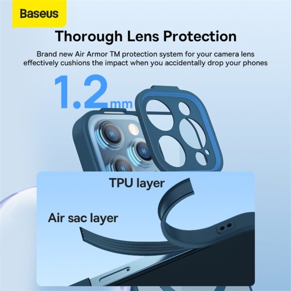Baseus iPhone 14 Pro Max Frame Series Magnetic Case - Image 5