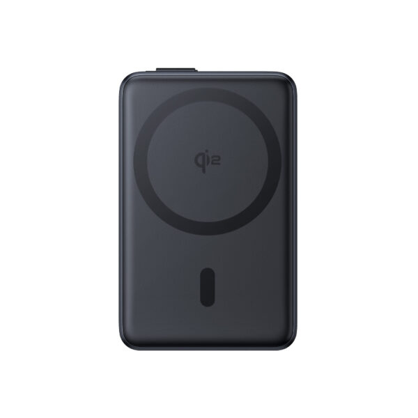 Baseus 10000mah 45W Nomos Qi2 Kickstand Magnetic Power Bank with Built-in USB-C Cable - Image 3