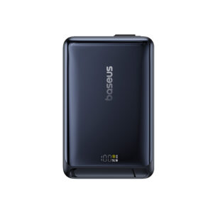 Baseus 10000mah 45W Nomos Qi2 Kickstand Magnetic Power Bank with Built-in USB-C Cable