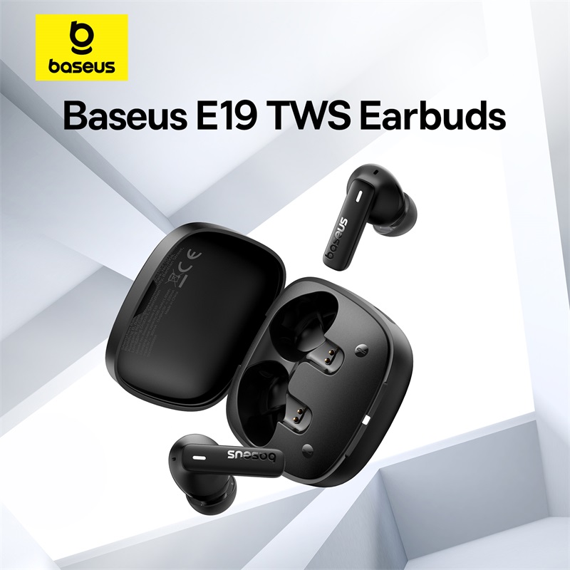 Baseus Bowie E19 True Wireless Earphones Cluster Black - Image 4