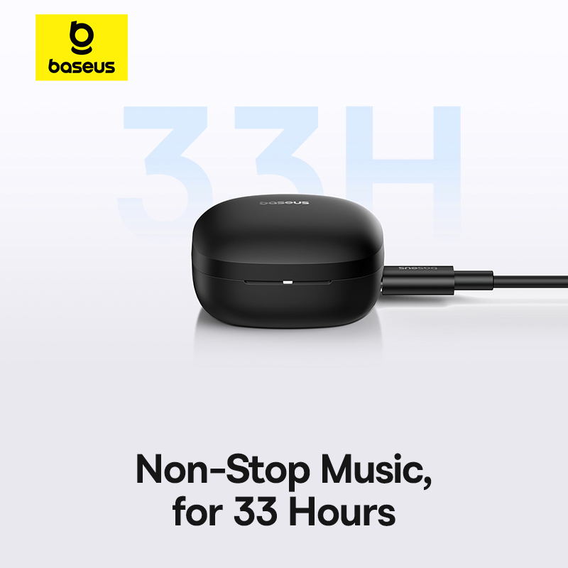 Baseus Bowie E19 True Wireless Earphones Cluster Black - Image 5