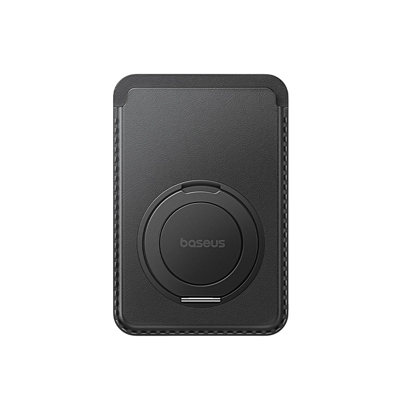 Baseus MagPro 3 Magnetic Wallet Stand Cosmic Black - Image 4