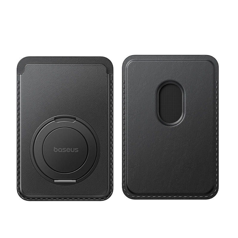 Baseus MagPro 3 Magnetic Wallet Stand Cosmic Black