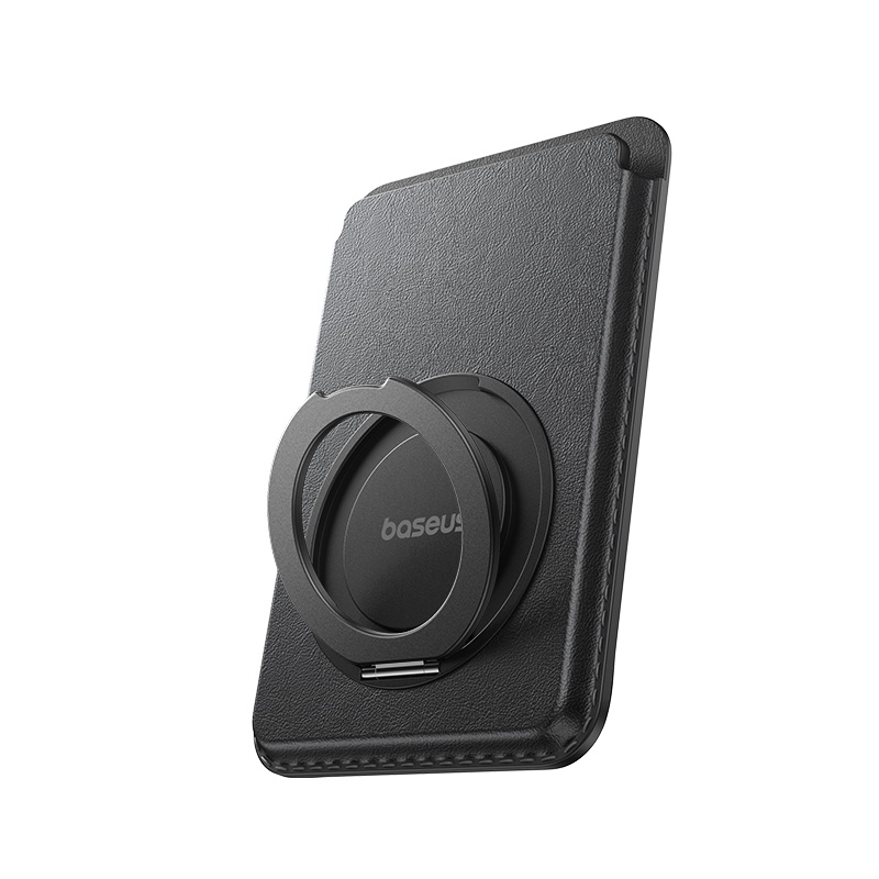 Baseus MagPro 3 Magnetic Wallet Stand Cosmic Black - Image 3