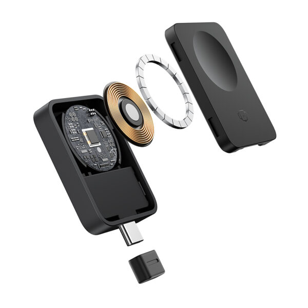 Baseus MagPro Magnetic Wireless Charger for E-Watch 2.5W Cosmic Black - Image 7
