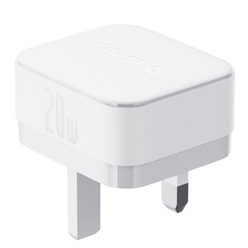 Baseus Palm Fast Charger 1C 20W UK Moon White - Image 4