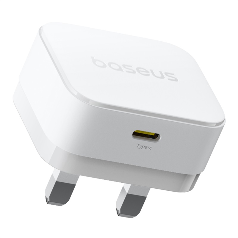 Baseus Palm Fast Charger 1C 20W UK Moon White - Image 5