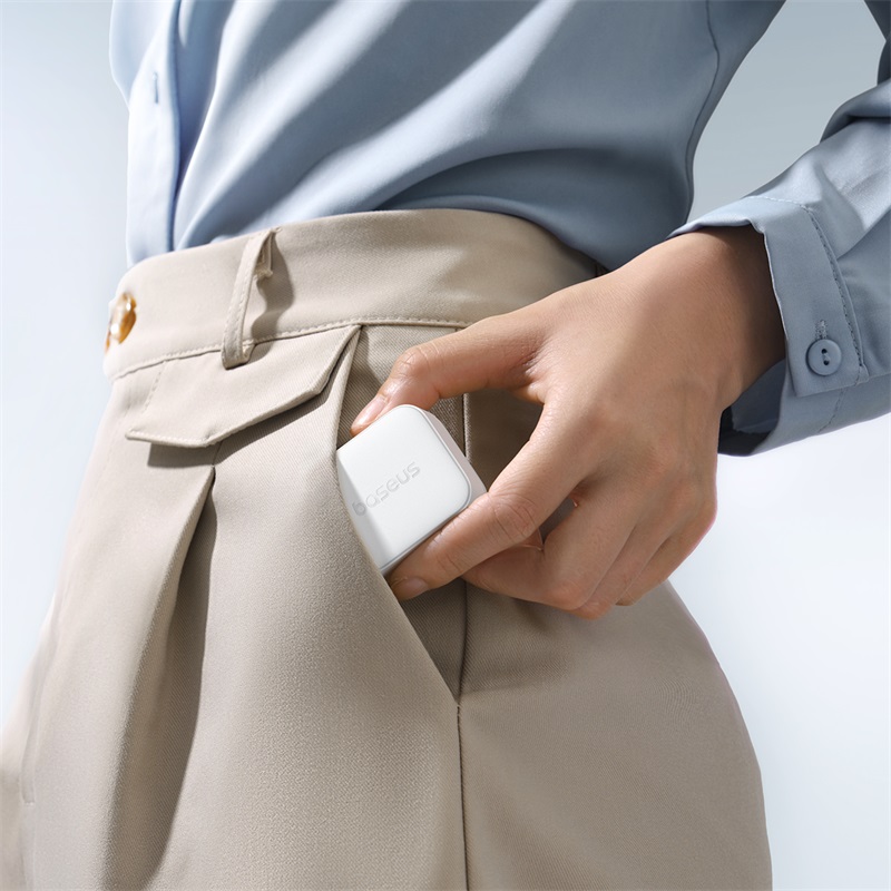 Baseus Palm Fast Charger 1C 20W UK Moon White - Image 7