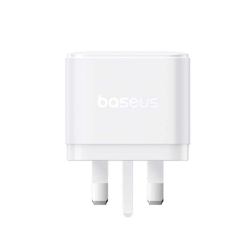 Baseus Palm Fast Charger 2C+U 65W UK Moon White - Image 3