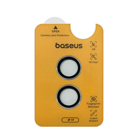 Baseus iPhone 17 Impact Anti-Reflective HD Lens Protector Clear