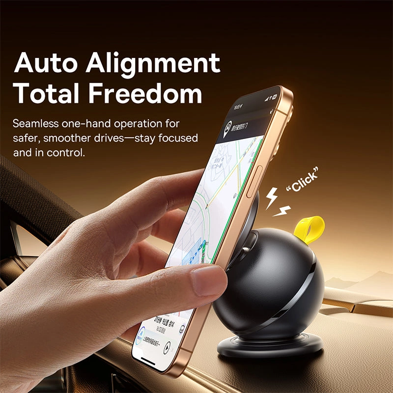 Baseus PrimeTrip VC1 Air Dashboard Magnetic Car Mount – Cosmic Black - Image 4