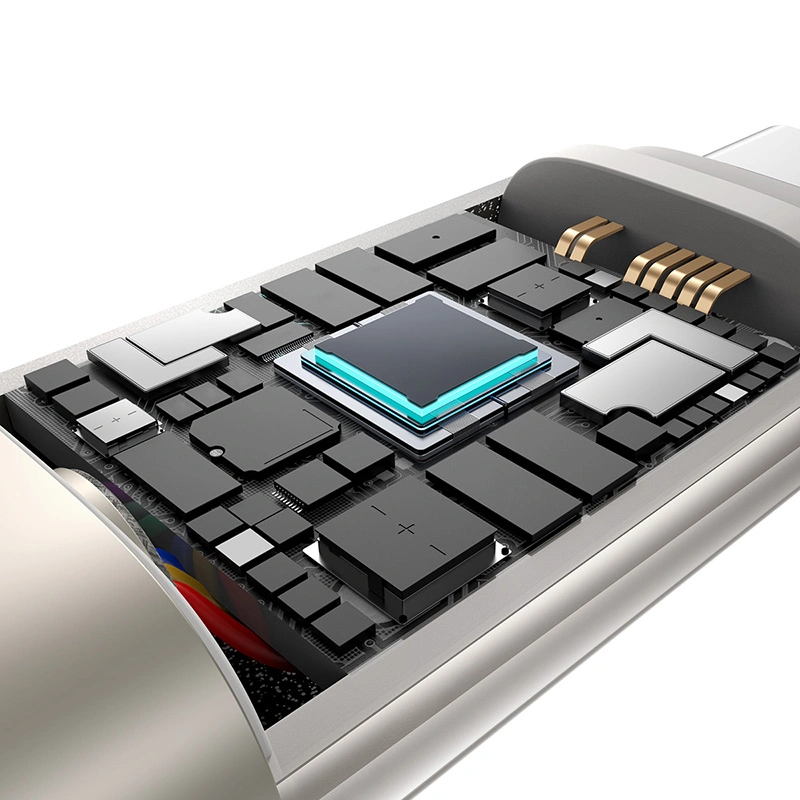 Baseus 2 Meter 100W Titanium Alloy Fast Charging Cable USB to Type-C Galaxy Titanium Gold - Image 13