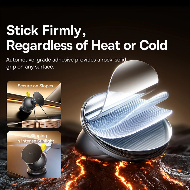 Baseus PrimeTrip VC1 Air Dashboard Magnetic Car Mount – Cosmic Black - Image 6