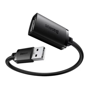 Baseus 0.5Mr AirJoy Series USB2.0 Extension Cable - Cluster Black