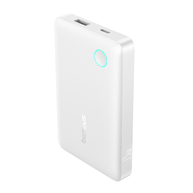 Baseus 10000mAh 15W EnerFill FP11 Fast-Charging Power Bank – (Moon White) - Image 15