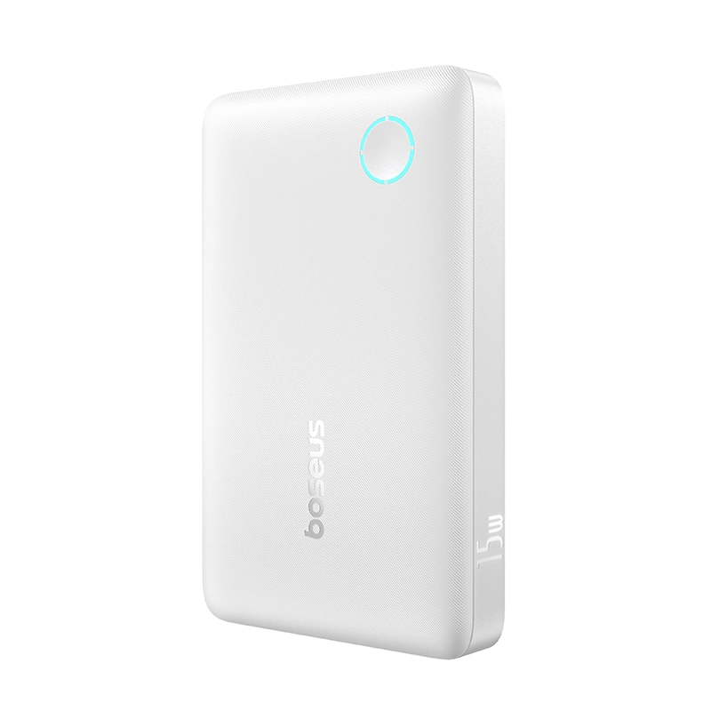 Baseus 10000mAh 15W EnerFill FP11 Fast-Charging Power Bank – (Moon White) - Image 14