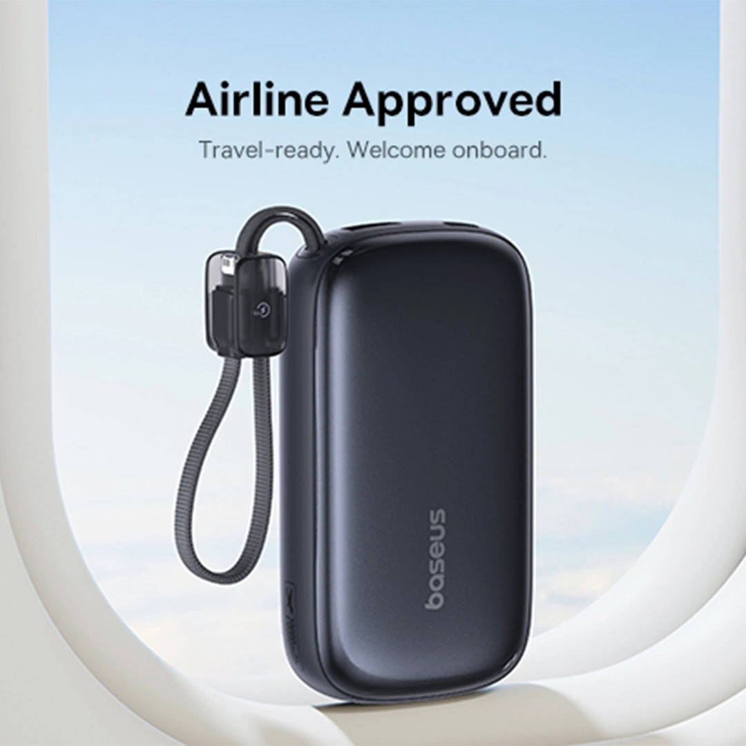 Baseus 20000 mAh 22.5 W EnerFill FC21 “QPow 3 Ultra” Power Bank – (Cosmic Black) - Image 2