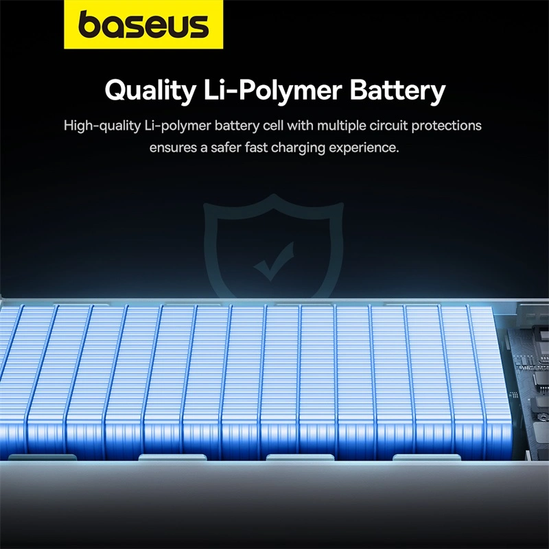 Baseus 30000 mAh 30W Star-Lord Digital Display Fast Charging Power Bank – Moon White - Image 5