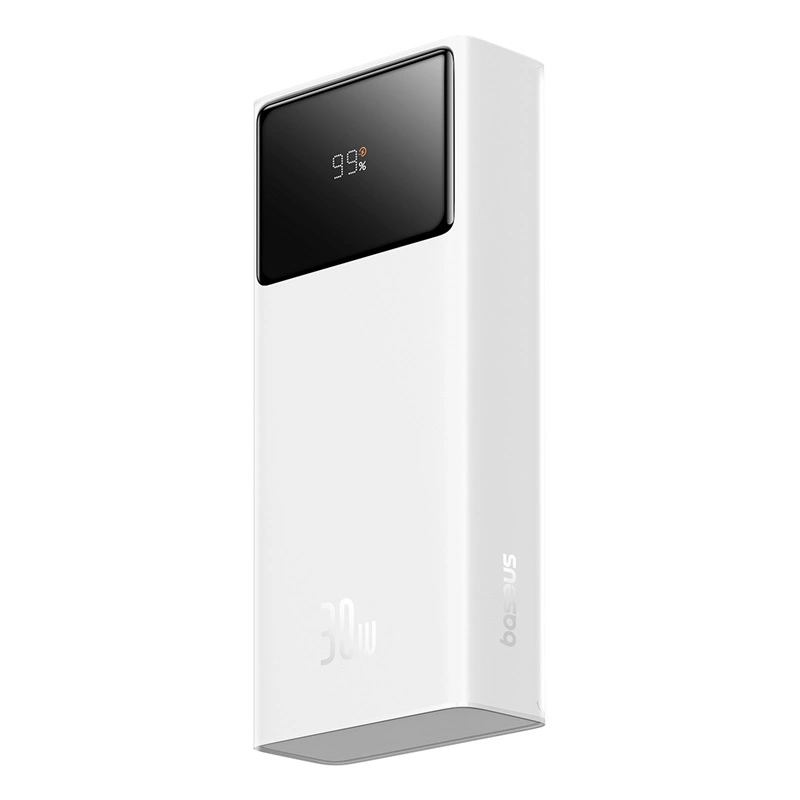 Baseus 30000 mAh 30W Star-Lord Digital Display Fast Charging Power Bank – Moon White - Image 14