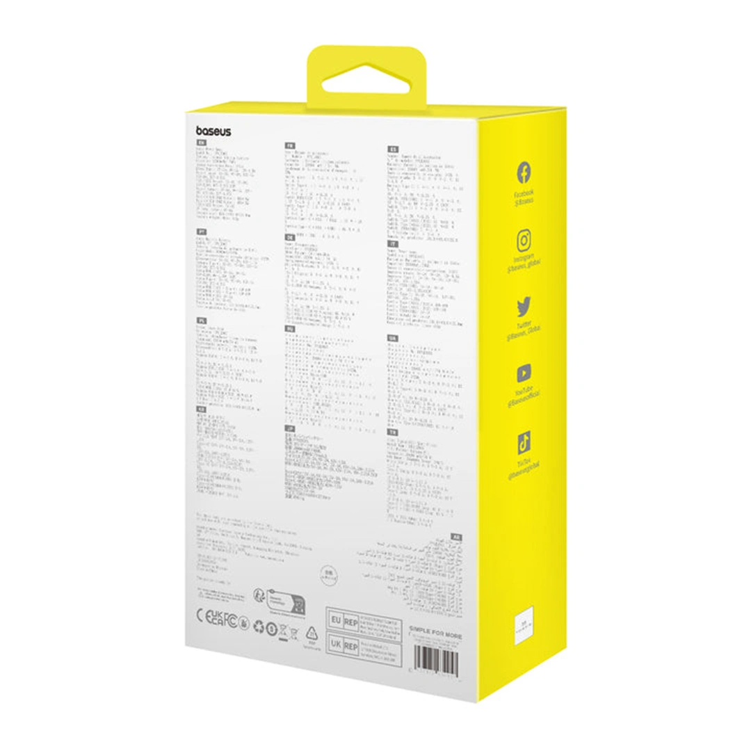 Baseus 30000 mAh 65W Star-Lord Digital Display Fast Charging Power Bank – (Moon White) - Image 6