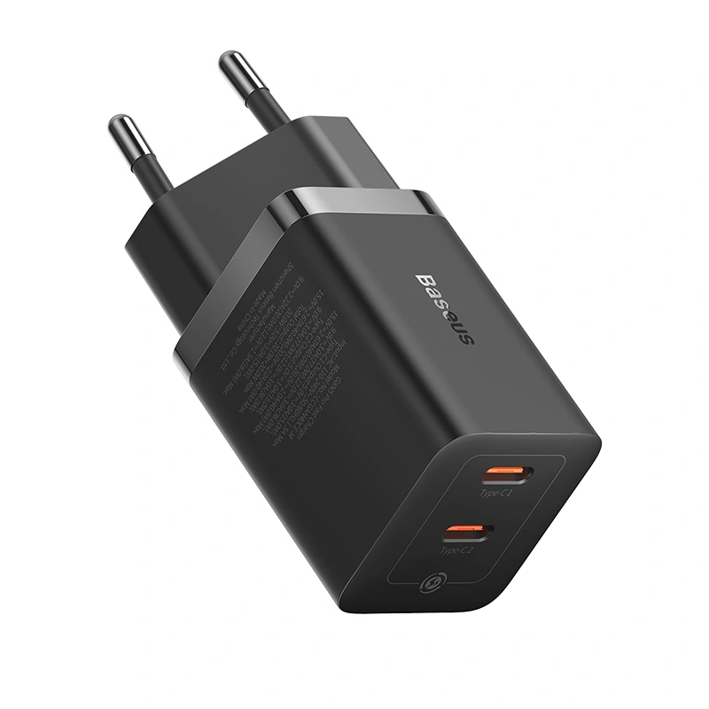 Baseus 40W GaN5 Pro Fast Charger Type-C + Type-C EU (Black) - Image 13