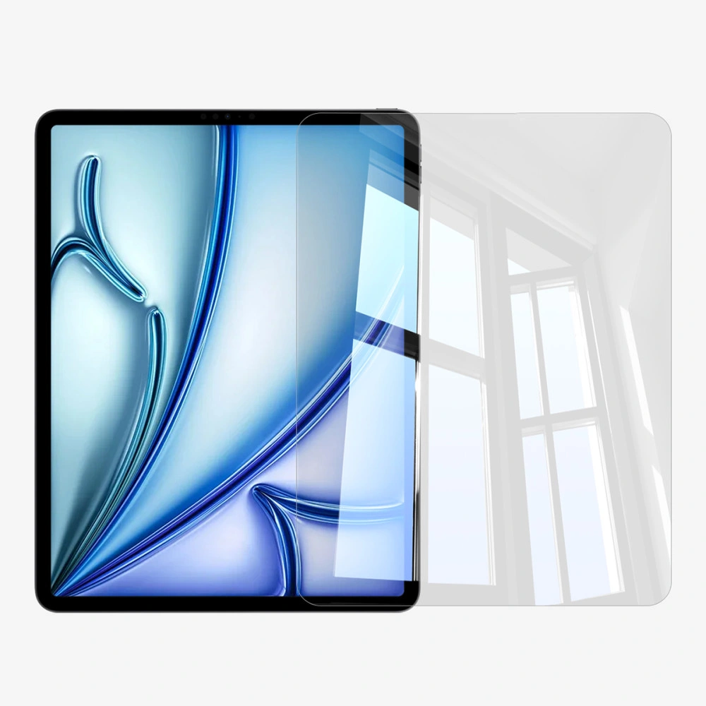 Baseus iPad Pro (2024) 13" Crystalline HD Tempered Glass Screen Protector - Clear