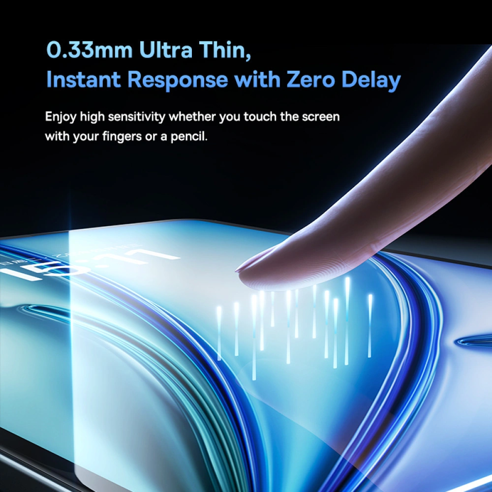 Baseus iPad Pro (2024) 13" Crystalline HD Tempered Glass Screen Protector - Clear - Image 5