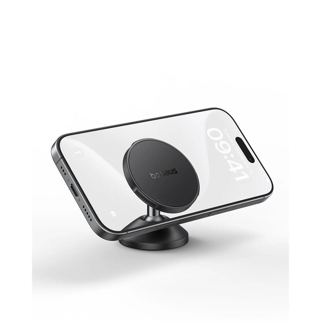 Baseus Go Trip DC1 Small Ears Magnetic Car Mount – Vertical Type (Cosmic Black) - Image 6