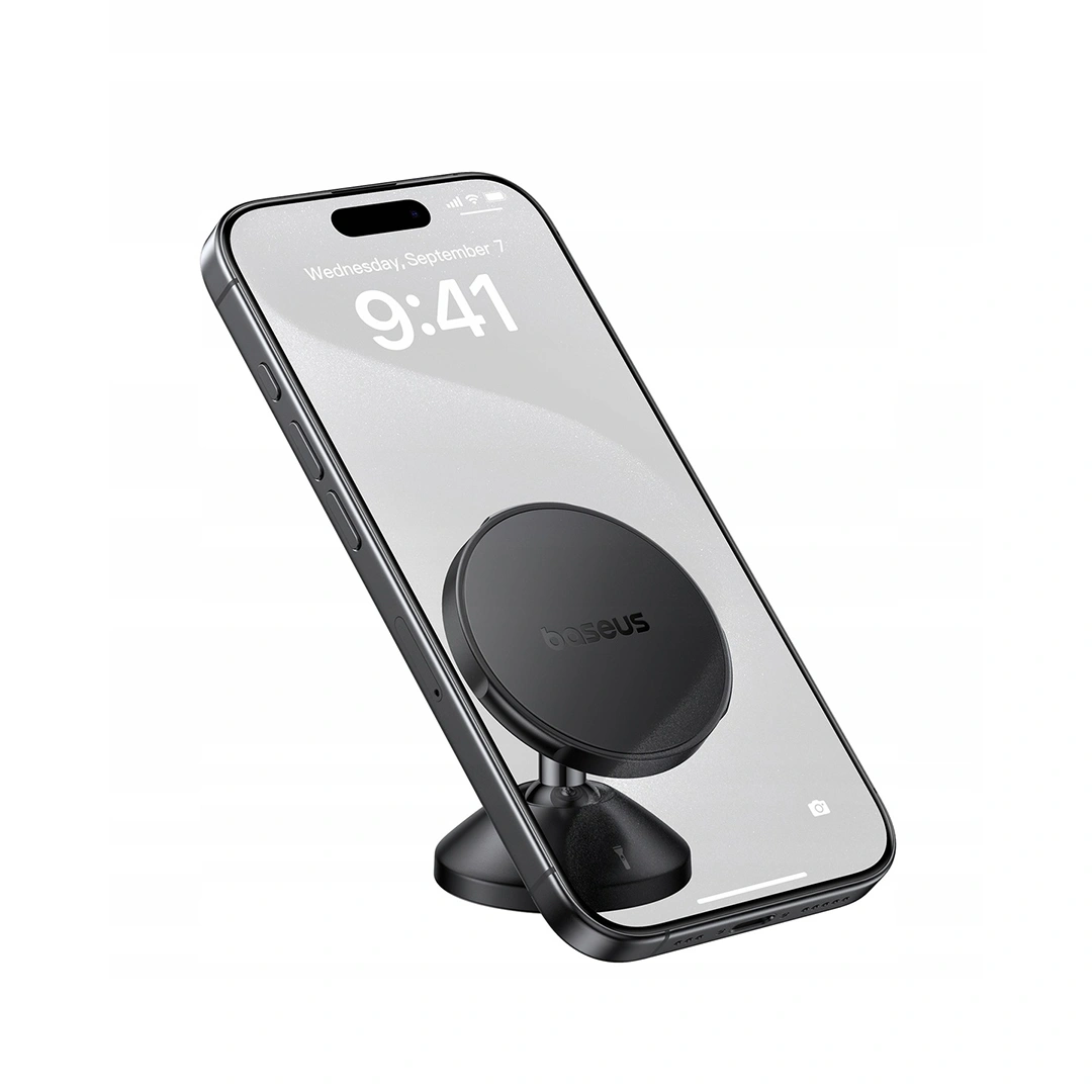 Baseus Go Trip DC1 Small Ears Magnetic Car Mount – Vertical Type (Cosmic Black) - Image 5