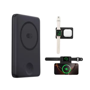 Baseus 10000mAh 27W EnerFill FT11 Magnetic Power Bank for iWatch & Phone