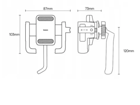 Baseus GoTrip Series Bike Phone Mount - Image 5