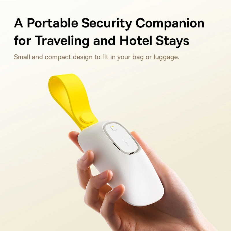 Baseus Heyo Door Stop Alarm Moon White - Image 5