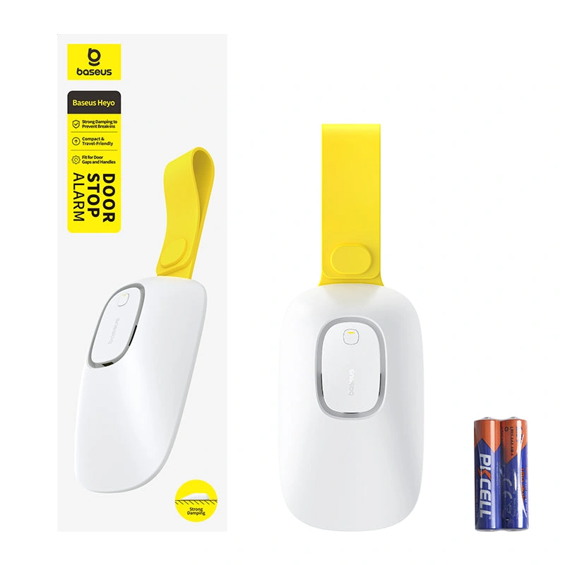 Baseus Heyo Door Stop Alarm Moon White - Image 2