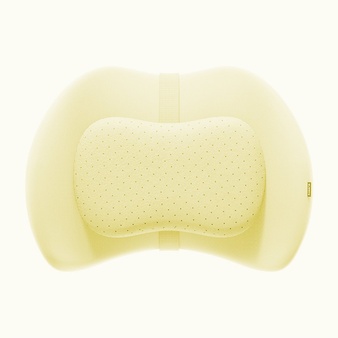 Baseus PrimeTrip VH2 Dual-Layer Car Lumbar Pillow Starlight Off-White - C01201 - Image 2